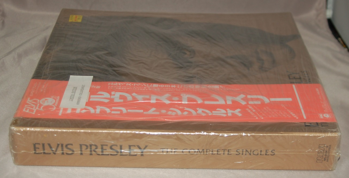 ELVIS PRESLEY The Complete Singles RPL-2504-14 Japan 11 LP Box Set