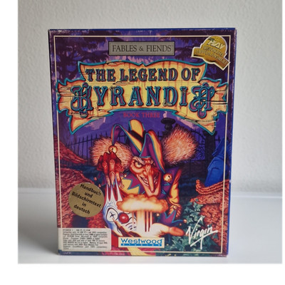 Virgin The Legend of Kyrandia Book Three Fables & Fiends PC 1994 Big Box