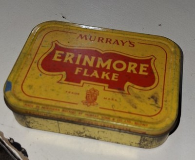 Vintage Murray's Erinmore Flake Pipe Tobacco Tin
