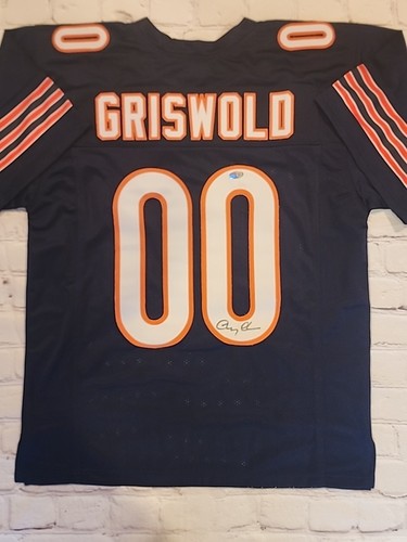 Chevy Chase Signed Autographed Clark Griswold Chicago Bears Jersey - PIA coa