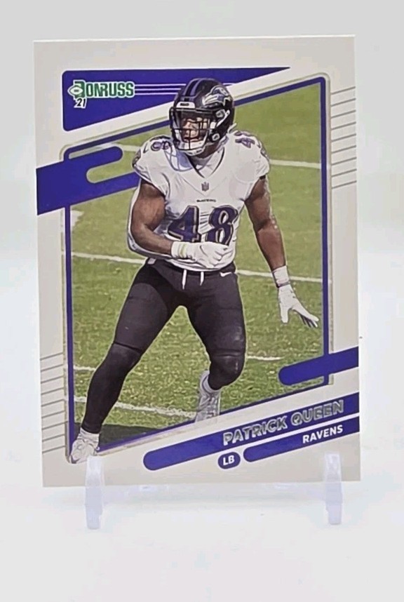 2021 Panini Donruss Patrick Queen #242 Base Baltimore Ravens