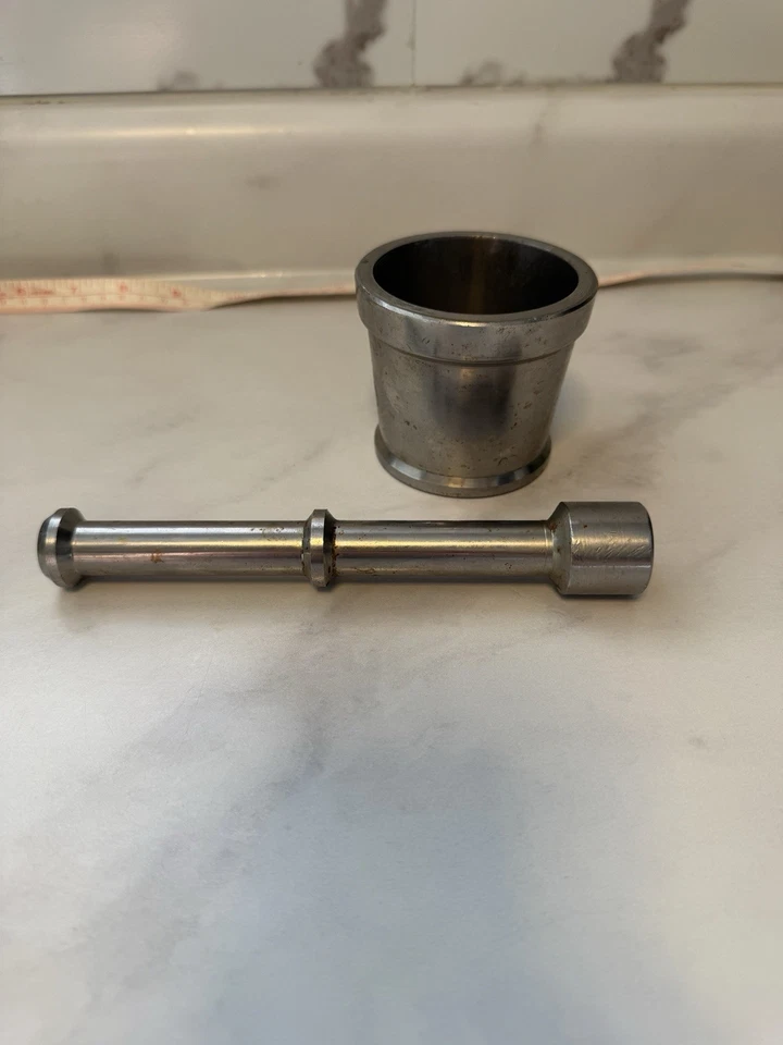 Набор тяжелых пестиков из нержавеющей стали/Khalbatta/Spice Mixer высота 2,5 дюйма - Изображение 4 из 4