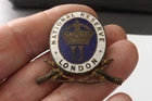 MILITARY BADGE WW1  NATIONAL RESERVE LONDON PADDINGTON 36294 4CM X 4CM (4571)