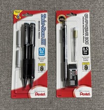 NEW Pentel Graph Gear 500 LOT Automatic Drafting Pencil Lead MiniEraser RARE SET