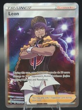 Leon #182 Ultra Rare (Full Art) - Pokemon Vivid Voltage on eBay