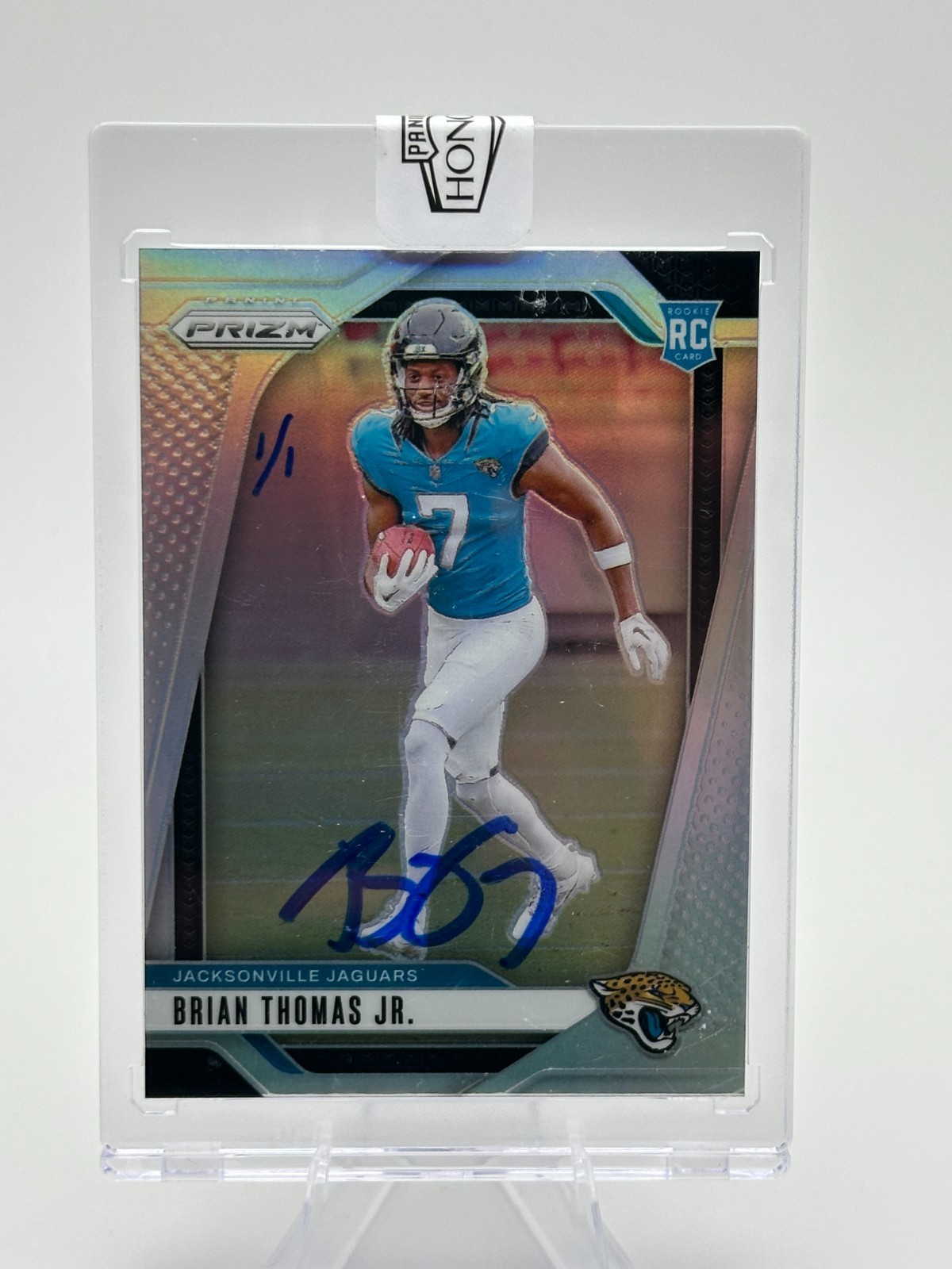Brian Thomas Panini Prizm #314 Autograph