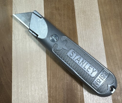 #ad Vintage Stanley No 199 Utility Knife Made in USA Not Retractable $17.95
