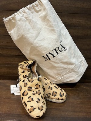 Myra Bag leopard print shoes genuine cowhide Sizes6,7, 8 RUNS SMALL New with tag