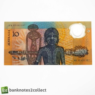 AUSTRALIA: 1 x 10 Australian Dollar Polymer Commemorative Banknote.
