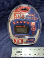 TV Guide Quiz Master Electronic Handheld Game - Excalibur - 2004 - Free Shipping