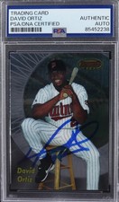 David Ortiz Signed 1998 Bowman's Best #173 PSA Authentic Auto