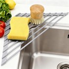 Triangle Roll Up Dish Drying Rack Over The Sink, 2025 Anti-Rust Sink Drying