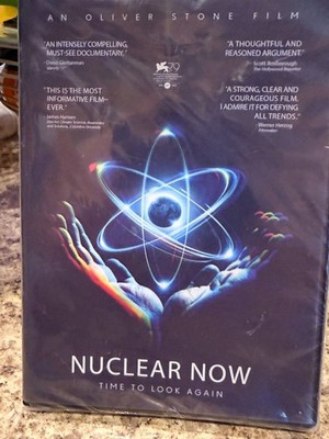 Nuclear Now DVD 2023 nuclear power industry documentary Oliver Stone NEW!