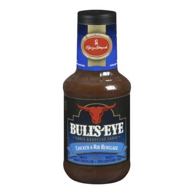 BULL'S-EYE Chicken & Rib Renegade BBQ Sauce, 425ml/14oz. {Importiert aus Kanada} - Bild 1 von 5