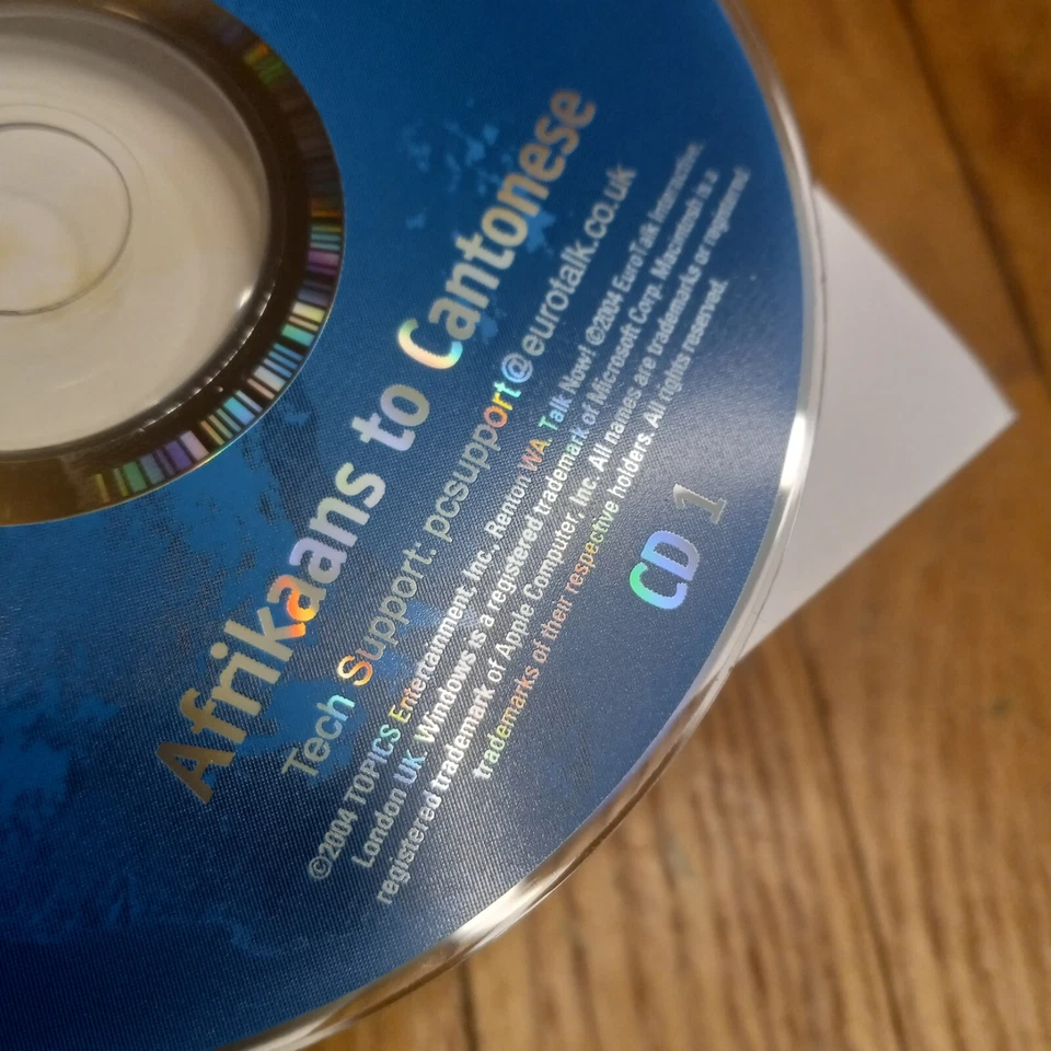 Instant Immersion 102 Languages CD-ROM Disc 1 Afrikaans to Cantonese PC / MAC - Image 4 of 4