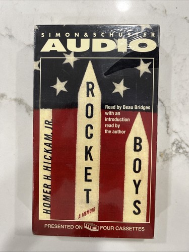 New! Rocket Boys by Homer Hickman Jr. Audio Cassettes Beau Bridges Sealed 1998 - 第 1/7 張圖片