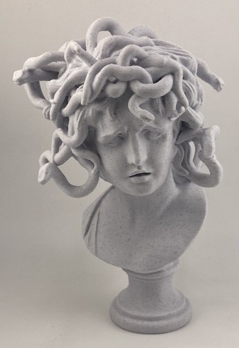 BERNINI BAROQUE SCULPTURE MEDUSA 7.9 INCH/200 MM, MUSEUM REPRODUCTION - 第 4/5 張圖片