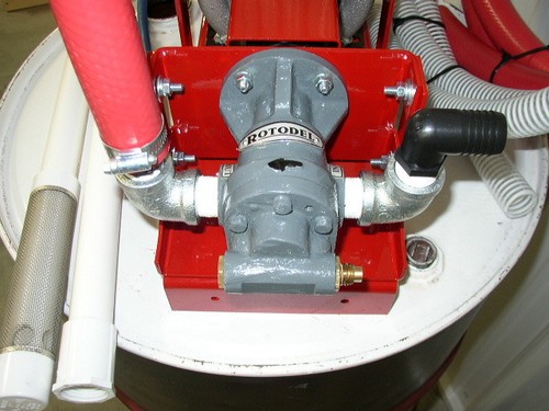 New 1/2 HP Waste Oil/Bulk Oil Transfer/Filtration Pump,Transformers,Mineral Oil - Picture 7 of 12