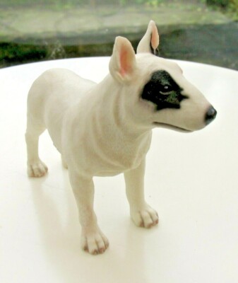 Leonardo Resin Dogs Figures BULL TERRIER Eye Patch