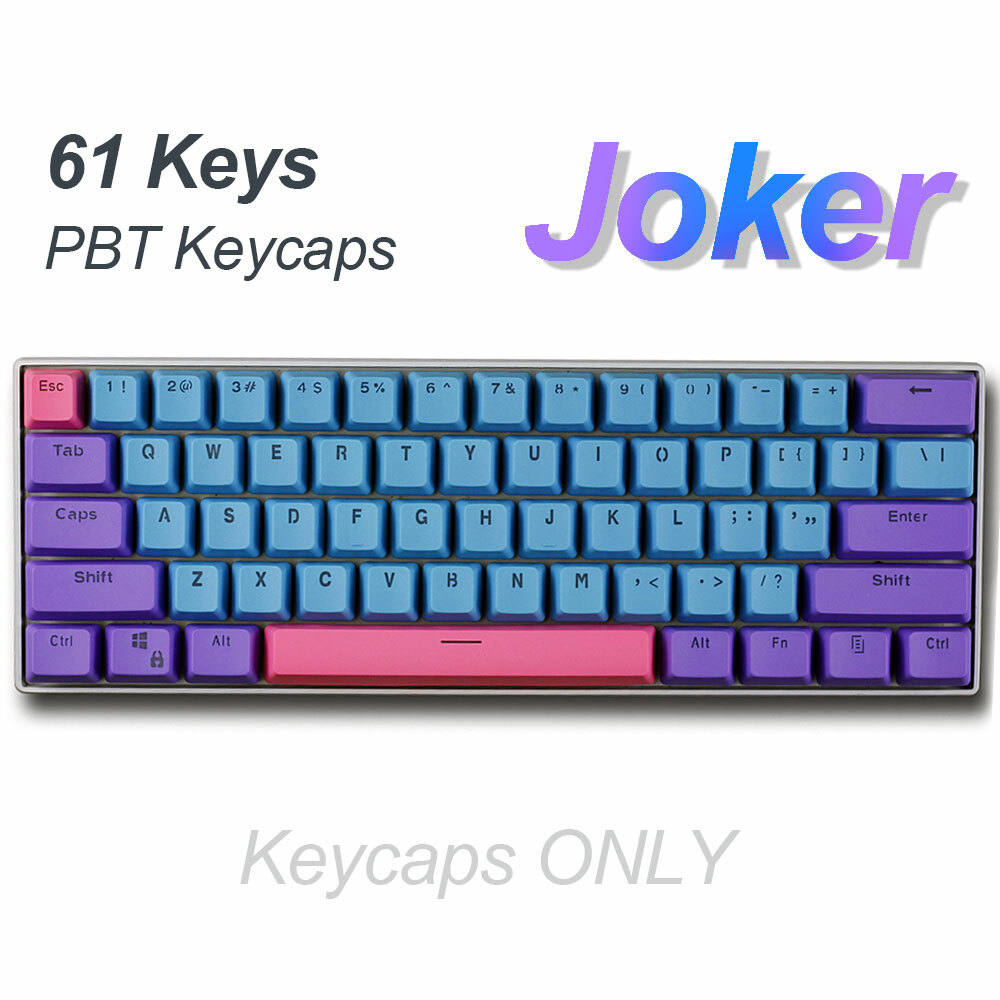 Ducky One 2 Mini Mechanical Keyboard Rgb 60 Double Shot Pbt Joker Keycaps Set Ebay Ducky One 2 Mini Mechanical Keyboard Rgb 60 Double Shot Pbt Joker Keycaps Set Ebay