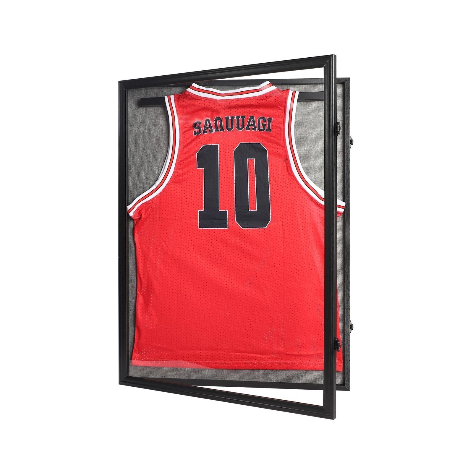 Jersey Frame Display Case Large Lockable Sports Jersey Frame Shadow Box with ...-image