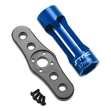 NEW STRC STRA17BKB Alum Long Shank 17mm Hex Nut Wrench BL FREE US SHIP