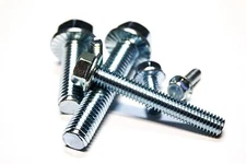 (1500) 1/4"-20x3/4" Hex Head Serrated Flange Bolt - Grade 5 - Zinc