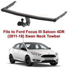 Zug Stange Für Ford Focus III Limousine (2011-18) & 13 Stecker Bypass- Relay Set