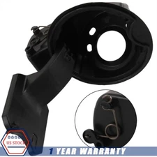 Fuel Filler Neck Housing Door w/ Hinge For Ford F-150 Gas Tank Pocket 2009-2014