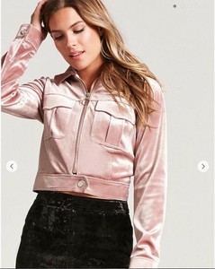 cropped velvet jacket