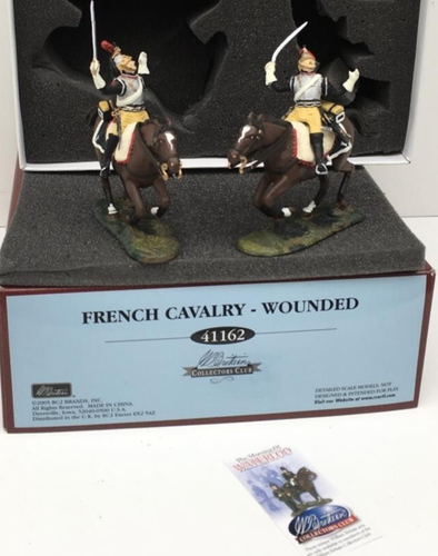 Britains - Napoleonic Wars - Set 41162 - 2 x French Cavalry Cuirassiers Wounded - Picture 10 of 11