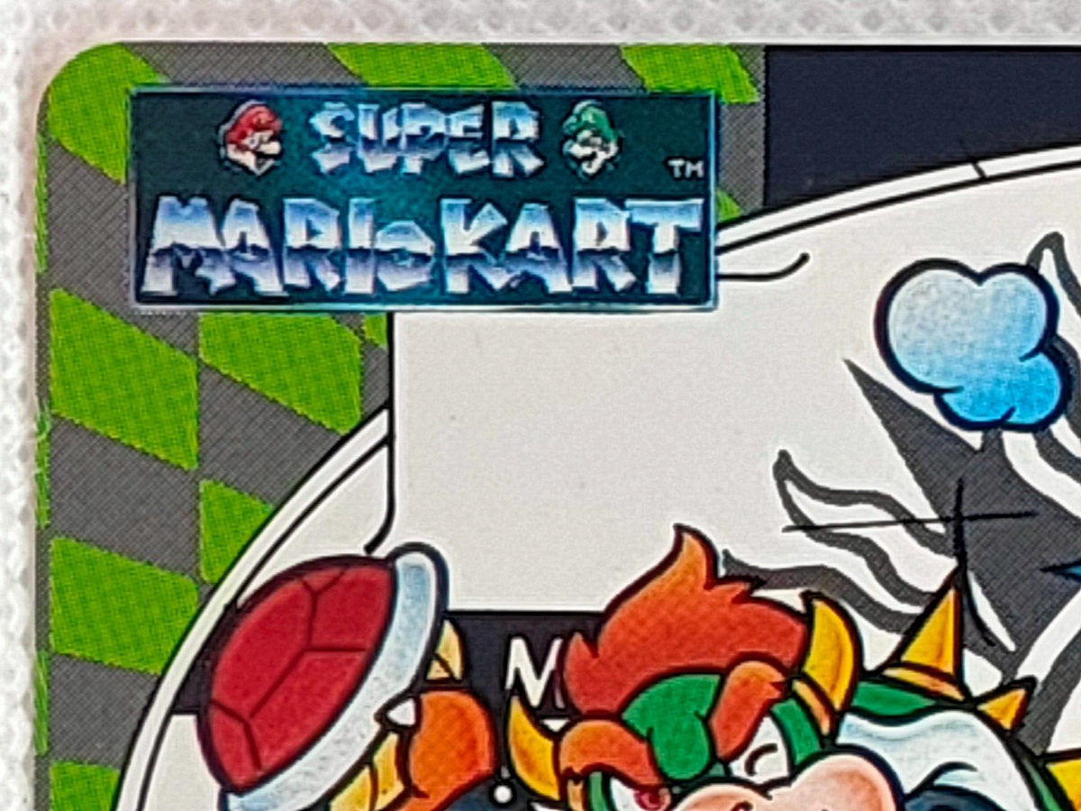 Super Mario Kart Carddass Trading Card Nintendo Banpresto Super Mario Kart Carddass Trading Card Nintendo Banpresto