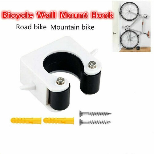 1Pair Bicycle Wall Mount Hook Buckle Bike Parking Rack Cycling Display Stand - Picture 2 of 16