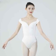 Adult Short Sleeved Ballet Leotard Basic Gymnastics Women Clothes Ballerina