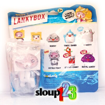 LankyBox Mystery Figure - 6 Pack. De grootste fans, 6 van de 10 mogelijke figuren, waaronder Foxy, Rocky en Ultra-Rare Canny, welke krijg je?, Veelkleurig