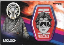 2018 Topps Solo Star Wars Story #MPCH Chewbacca w/ Han Solo Patch