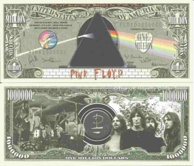 Pink Floyd Just Another Brick In The Wall Million Dollar Bills x 2 Rock Band