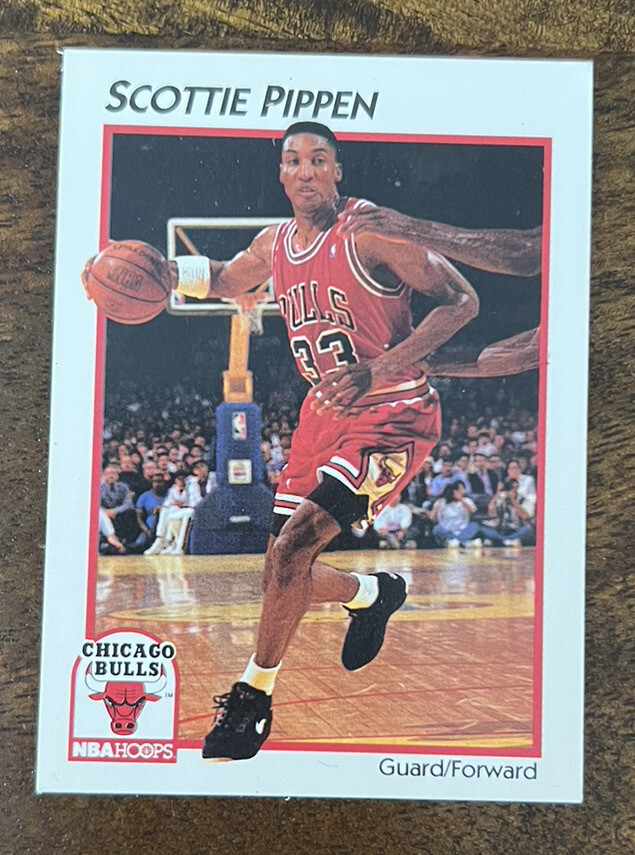 SCOTTIE PIPPEN 1991 NBA Hoops MCDONALDS Chicago Bulls NBA