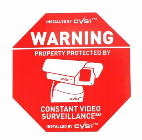 Security Sign Sticker Mix Window Doors Warning Decals More Signs Decals in Store - Picture 2 of 6