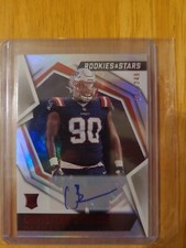 CHRISTIAN BARMORE 2021 Rookies & Stars Red Foil AUTO Rookie Card RC 241/249