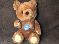 Dakin Brown Teddy Bear 11 Inch Plush Jointed Arms Legs 1981