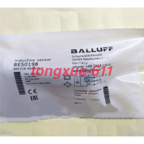 ONE New balluff Proximity sensor BES 516-3029-S4-C Via FedEx or DHL - Picture 1 of 1