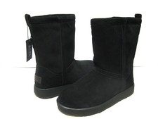 UGG CLASSIC SHORT WATERPROOF WOMEN BOOTS SUEDE BLACK US 7 /UK 5.5 /EU 38 /JP24