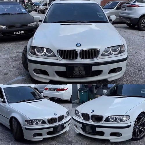 DTM Style Acrylic LED Angel Eyes Halo Kit For BMW M3 E36 E38 E46 Headlight DRL - Picture 5 of 6