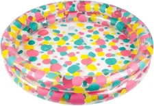 Duck Pond Pool Inflate (3' X 6") Funky Color Inflatable Kiddie Pool