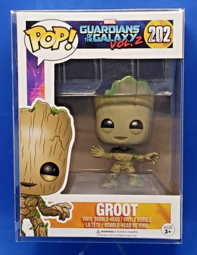 Funko Pop! Marvel Groot Guardians of the Galaxy Vol 2. Bobble-Head #202