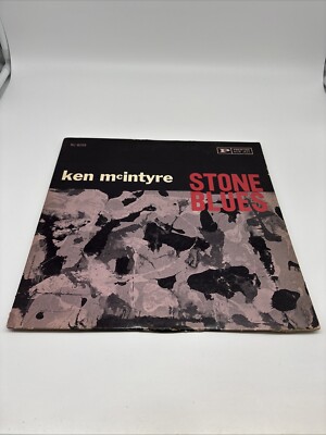 Ken McIntyre-Stone Blues 1961 New Jazz Records- Preview/ Promo Copy- Used- Rare
