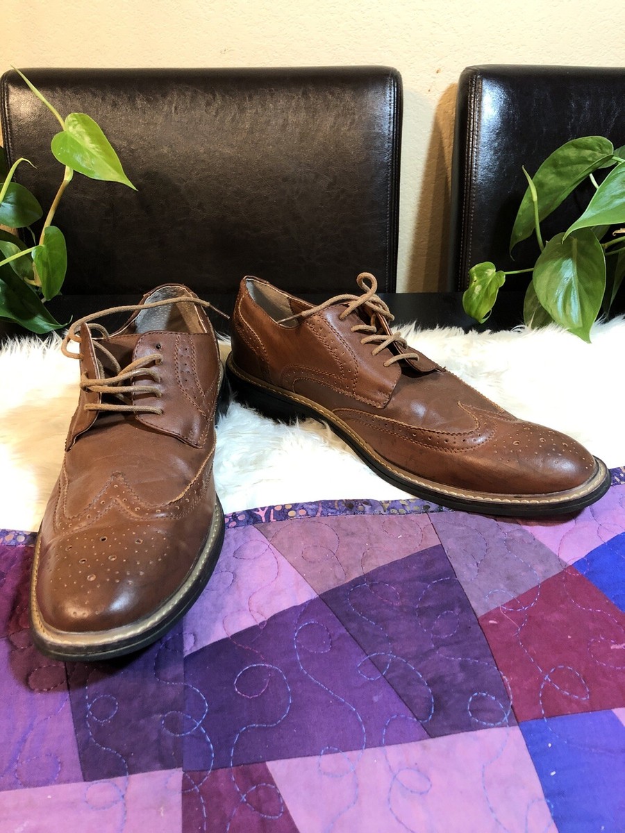Perry Ellis Portfolio Harris Wingtip Oxford Brogue Derby 