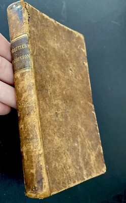 1837 Beauties of SAMUEL JOHNSON Select Thoughts Maxims Observations Antique Book