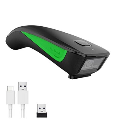 Kabelloser Barcode-Scanner - Bluetooth, WiFi oder USB, PC Laptop Tablet Phone iPad